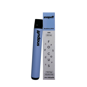 VAPE PEN SNAPUFF FOCUS BLUEBERRY MINT CBG 200 mg