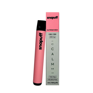VAPE PEN SNAPUFF CALM ICE WATERMELON CBD/CBN 200 mg